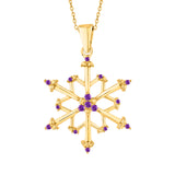 14K Yellow Gold~Amethyst, 10K Yellow Gold~Amethyst