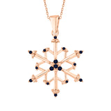 14K Rose Gold~Blue Sapphire, 10K Rose Gold~Blue Sapphire