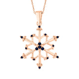 14K Rose Gold~Blue Sapphire, 10K Rose Gold~Blue Sapphire