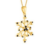 14K Yellow Gold~Blue Sapphire, 10K Yellow Gold~Blue Sapphire