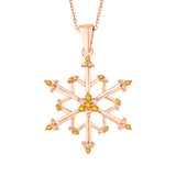 14K Rose Gold~Citrine, 10K Rose Gold~Citrine