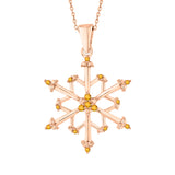 14K Rose Gold~Citrine, 10K Rose Gold~Citrine