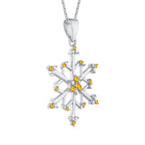 14K White Gold~Citrine, 10K White Gold~Citrine,Sterling Silver~Citrine