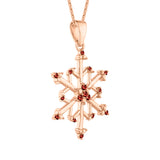 14K Rose Gold~Garnet, 10K Rose Gold~Garnet