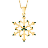 14K Yellow Gold~Emerald, 10K Yellow Gold~Emerald