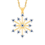 14K Yellow Gold~Blue Sapphire, 10K Yellow Gold~Blue Sapphire