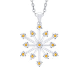 14K White Gold~Citrine, 10K White Gold~Citrine, Sterling Silver~Citrine