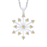 14K White Gold~Citrine, 10K White Gold~Citrine, Sterling Silver~Citrine