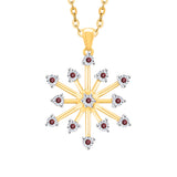 14K Yellow Gold~Garnet, 10K Yellow Gold~Garnet