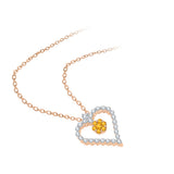 14K Rose Gold~Citrine, 10K Rose Gold~Citrine