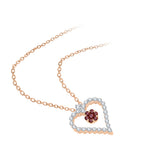 14K Rose Gold~Garnet, 10K Rose Gold~Garnet