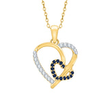 14K Yellow Gold~Blue Sapphire, 10K Yellow Gold~Blue Sapphire