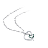 14K White Gold~Emerald, 10K White Gold~Emerald,Sterling Silver~Emerald