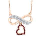 14K Rose Gold~Ruby, 10K Rose Gold~Ruby