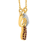14K Yellow Gold~Ruby, 10K Yellow Gold~Ruby