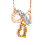 14K Rose Gold~Citrine, 10K Rose Gold~Citrine