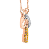 14K Rose Gold~Citrine, 10K Rose Gold~Citrine
