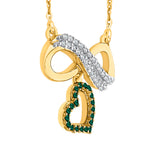 14K Yellow Gold~Emerald, 10K Yellow Gold~Emerald