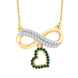 14K Yellow Gold~Emerald, 10K Yellow Gold~Emerald