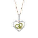 14K Rose Gold~Peridot, 10K Rose Gold~Peridot