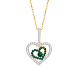 14K Yellow Gold~Emerald, 10K Yellow Gold~Emerald