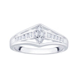 14K White Gold~IJ | I1/I2, 10K White Gold~IJ | I1/I2, Sterling Silver~IJ | I1/I2
