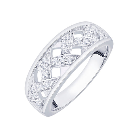 KATARINA Prong Set Diamond Fashion Ring (1/6 cttw)