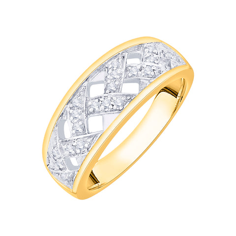 KATARINA Prong Set Diamond Fashion Ring (1/6 cttw)