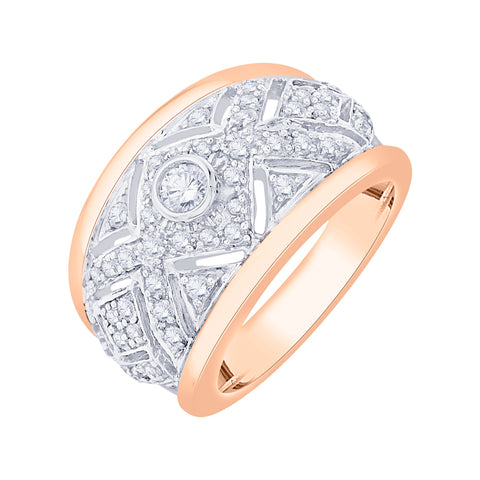 KATARINA Filigree Prong Set Diamond Fashion Ring (3/4 cttw)