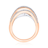14K White and Rose Gold~IJ | I1/I2, 10K White and Rose Gold~IJ | I1/I2