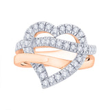 14K Rose Gold~IJ | I1/I2, 10K Rose Gold~IJ | I1/I2