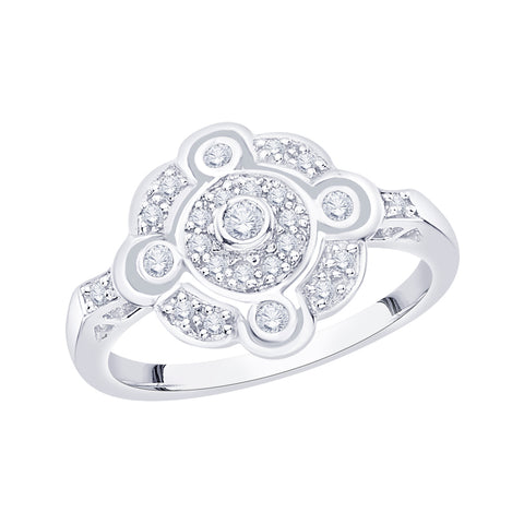 KATARINA Diamond Fashion Ring (1/4 cttw)