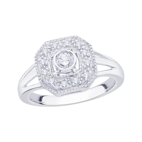 KATARINA Diamond Fashion Ring (1/4 cttw)