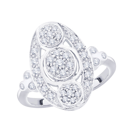 KATARINA Diamond Fashion Ring (1/2 cttw)