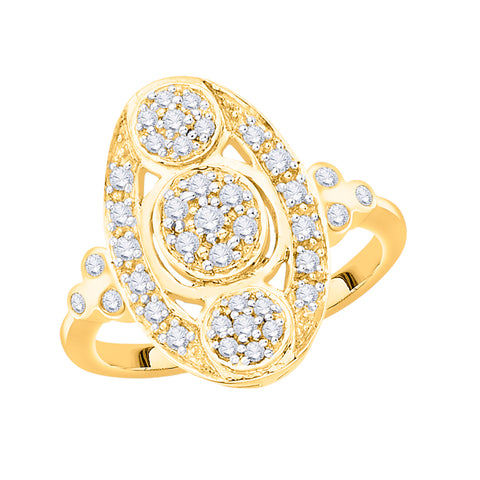KATARINA Diamond Fashion Ring (1/2 cttw)