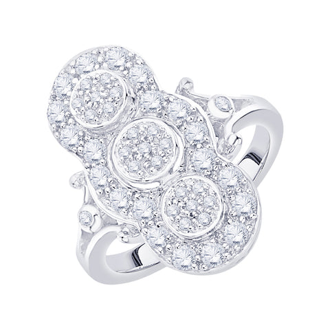 KATARINA Diamond Fashion Ring (3/4 cttw)