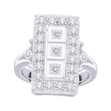 14K White Gold~IJ | I1/I2, 10K White Gold~IJ | I1/I2, Sterling Silver~IJ | I1/I2