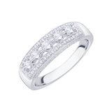 14K White Gold~IJ | I1/I2, 10K White Gold~IJ | I1/I2, Sterling Silver~IJ | I1/I2