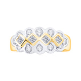 14K White and Yellow Gold~IJ | I1/I2, 10K White and Yellow Gold~IJ | I1/I2