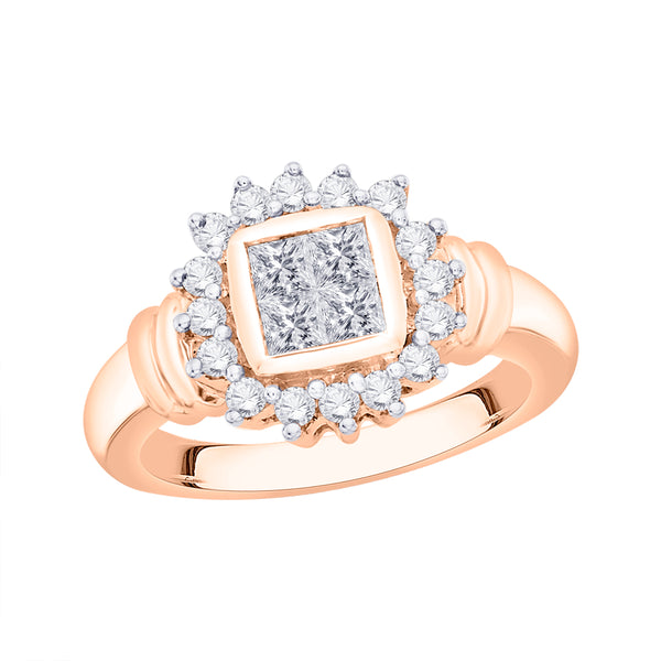 14K Rose Gold~IJ | I1/I2, 10K Rose Gold~IJ | I1/I2