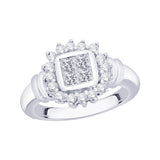 14K White Gold~IJ | I1/I2, 10K White Gold~IJ | I1/I2, Sterling Silver~IJ | I1/I2