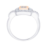 14K White and Rose Gold~IJ | I1/I2, 10K White and Rose Gold~IJ | I1/I2