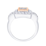 14K White and Rose Gold~IJ | I1/I2, 10K White and Rose Gold~IJ | I1/I2
