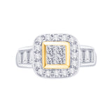 14K White and Yellow Gold~IJ | I1/I2, 10K White and Yellow Gold~IJ | I1/I2