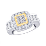 14K White and Yellow Gold~IJ | I1/I2, 10K White and Yellow Gold~IJ | I1/I2