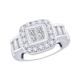 14K White Gold~IJ | I1/I2, 10K White Gold~IJ | I1/I2, Sterling Silver~IJ | I1/I2