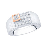 14K White and Rose Gold~GH | I2-I3, 10K White and Rose Gold~GH | I2-I3,14K White and Rose Gold~JK | SI2-I1, 10K White and Rose Gold~JK | SI2-I1,14K White and Rose Gold~IJ | I1-I2, 10K White and Rose Gold~IJ | I1-I2