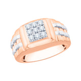 14K White and Rose Gold~GH | I2-I3, 10K White and Rose Gold~GH | I2-I3,14K White and Rose Gold~JK | SI2-I1, 10K White and Rose Gold~JK | SI2-I1,14K White and Rose Gold~IJ | I1-I2, 10K White and Rose Gold~IJ | I1-I2