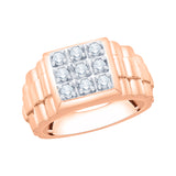 14K Rose Gold~GH | I2-I3, 10K Rose Gold~GH | I2-I3,14K Rose Gold~JK | SI2-I1, 10K Rose Gold~JK | SI2-I1,14K Rose Gold~IJ | I1-I2, 10K Rose Gold~IJ | I1-I2