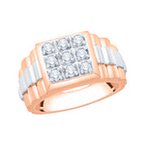 14K White and Rose Gold~GH | I2-I3, 10K White and Rose Gold~GH | I2-I3,14K White and Rose Gold~JK | SI2-I1, 10K White and Rose Gold~JK | SI2-I1,14K White and Rose Gold~IJ | I1-I2, 10K White and Rose Gold~IJ | I1-I2